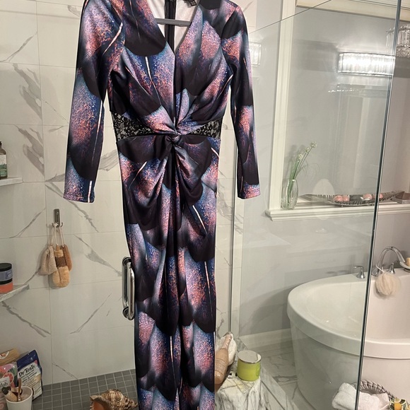 Lipsy London dress maxi length size 6 glam dress - Picture 16 of 17